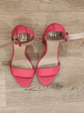 Strappy Pink Sandals size 8